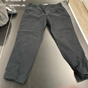 Old-navy Men's Black and Grey Trousers